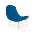 Brigitte Navy Lounge Chair